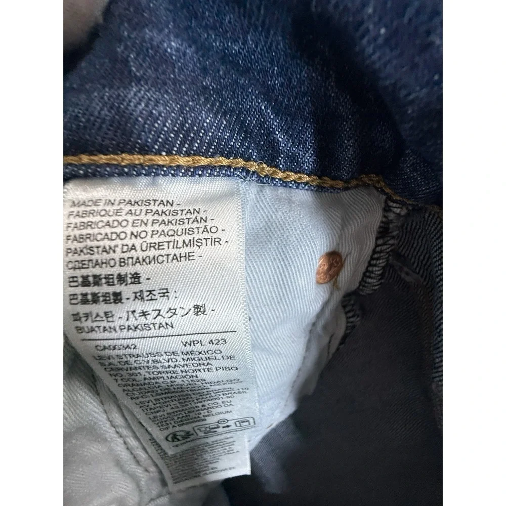Levi's 511 Jeans Mens 30x32 Blue Slim Fit Medium Wash Faded American Denim Pants